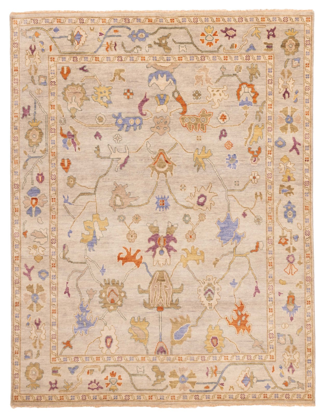 Hand Knotted Area Rug 7’10” x 10’0″ Traditional Oriental Wool Carpet