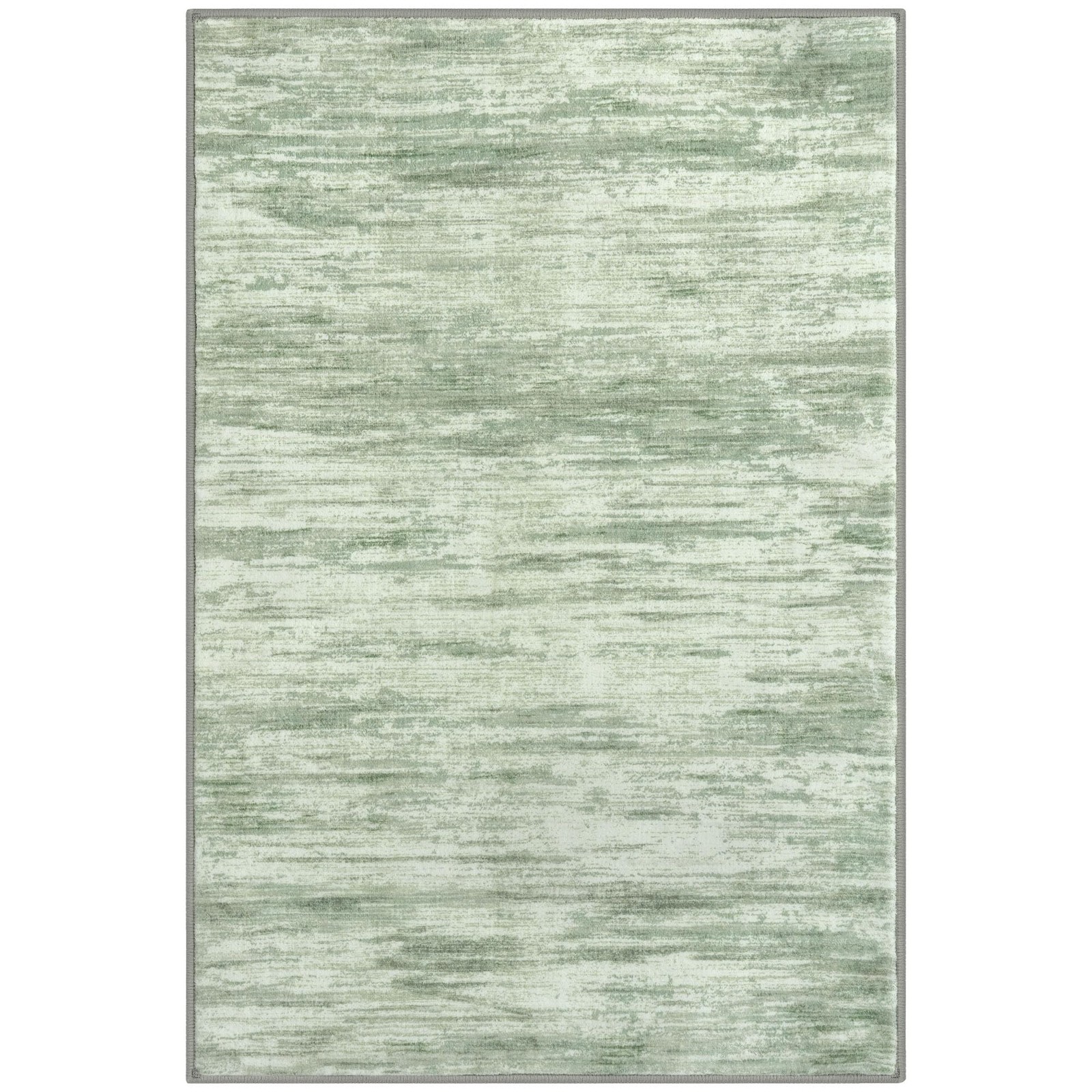 SIILOOM 2×3 Modern Abstract Rug for Entryway, Lime Green Super Soft Small Are…