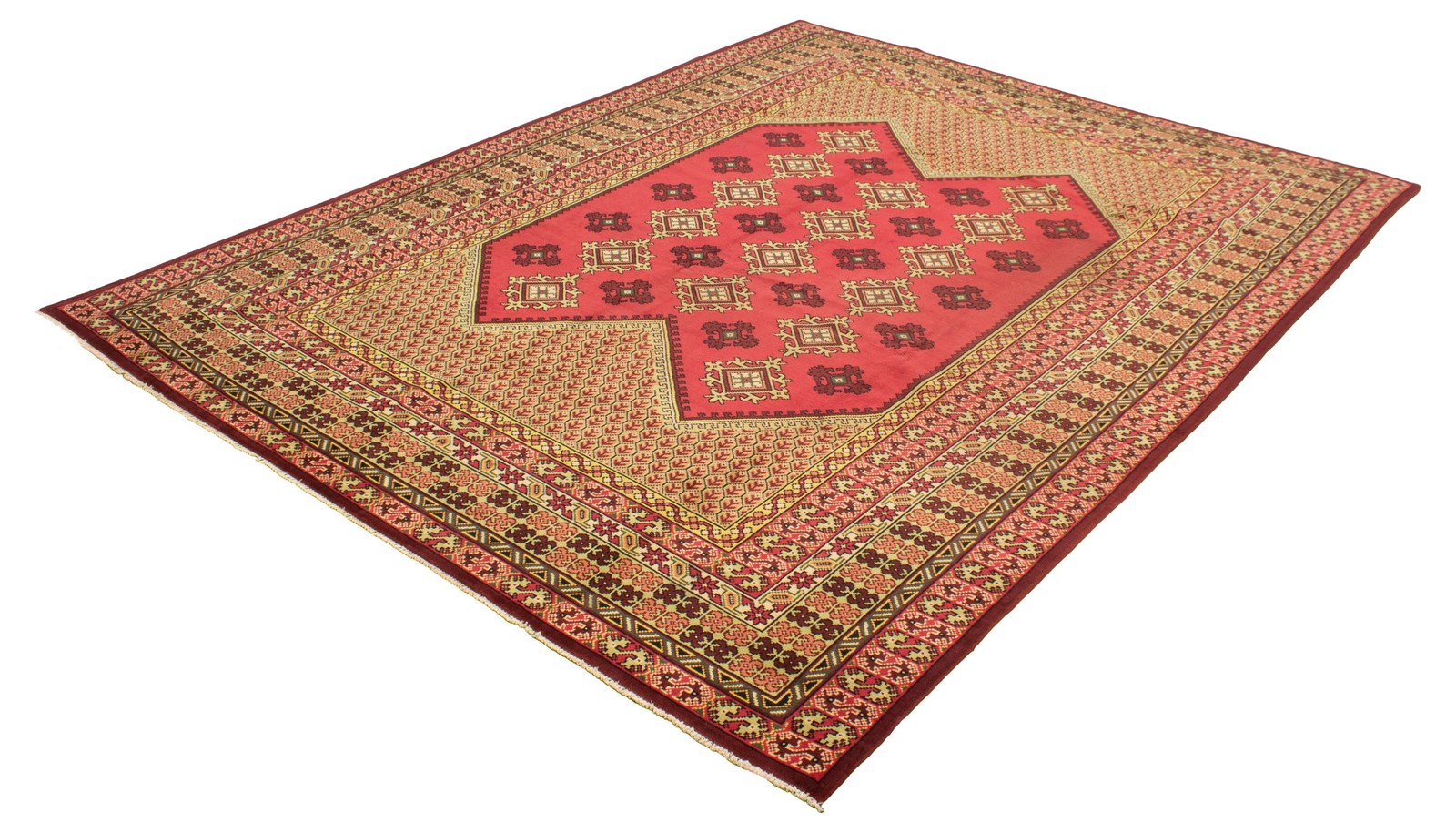 Traditional Hand Knotted Oriental Area Rug 9’10” x 12’10” Wool Carpet