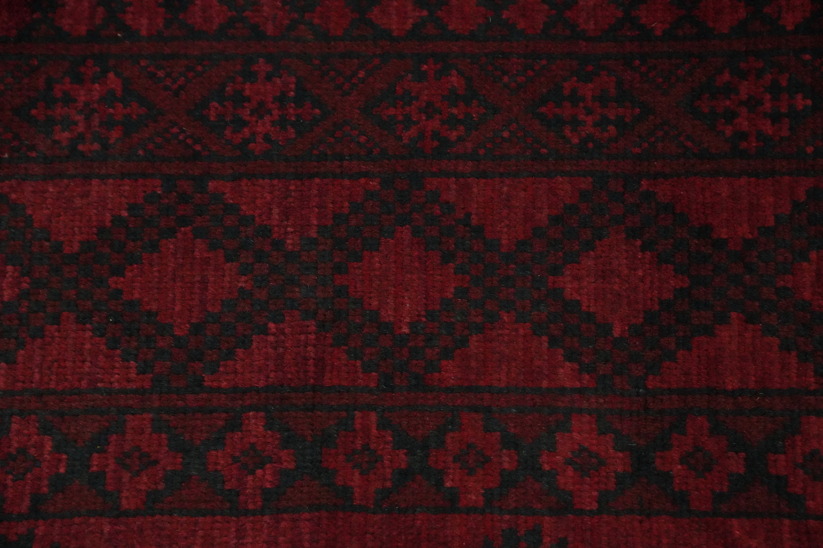 Balouch Afghan Rug Hand-Knotted Wool Nomadic Carpet 5×6 ft