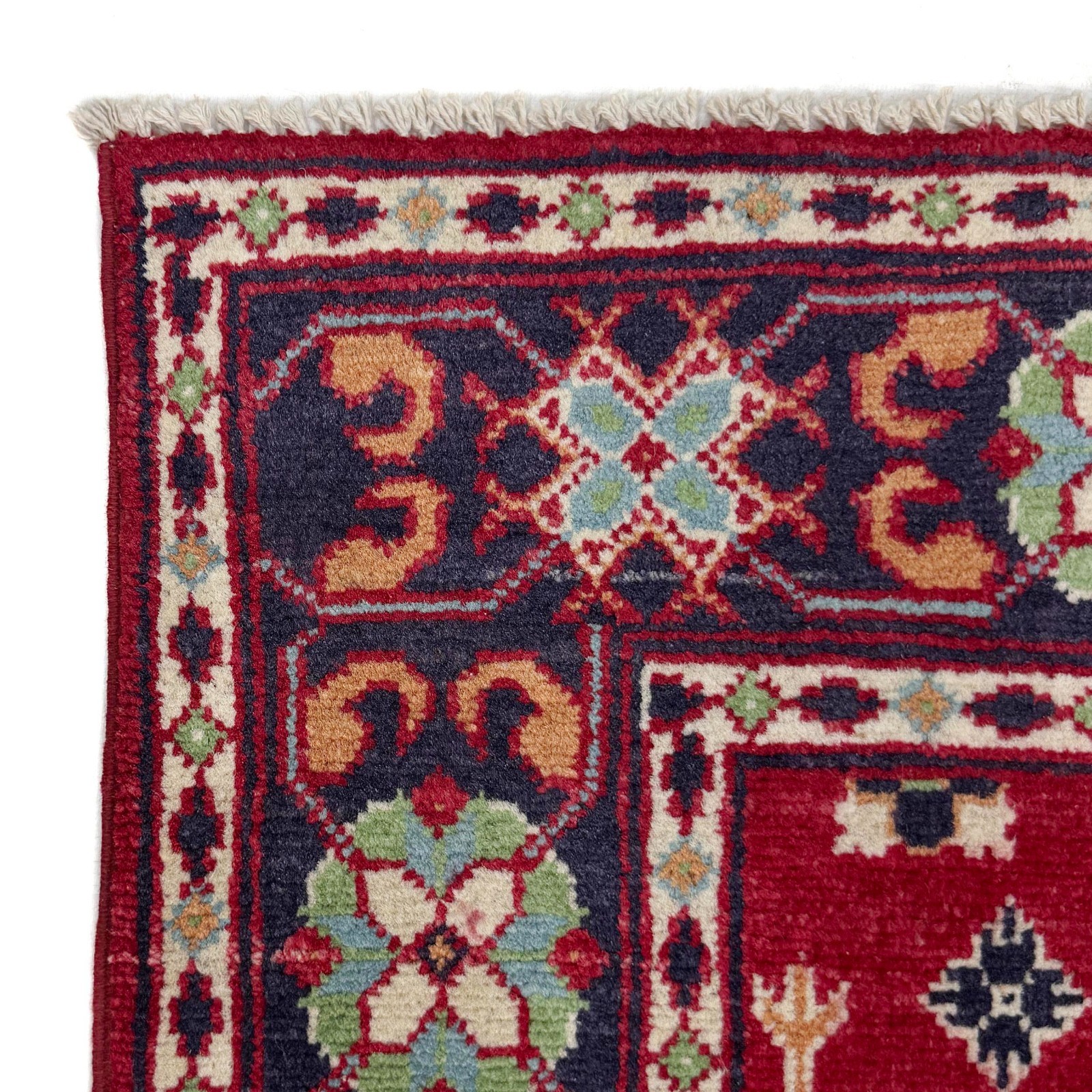 Unique Hand Knotted Rug Red Tribal Rugs 3’1×5’0 Ft Afghan Oriental Carpet R37730