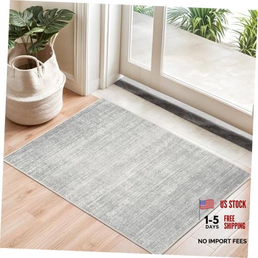 Valenrug Door Mat 2×3 – Stain Resistant 2×3 Entryway Area Rugs for Living