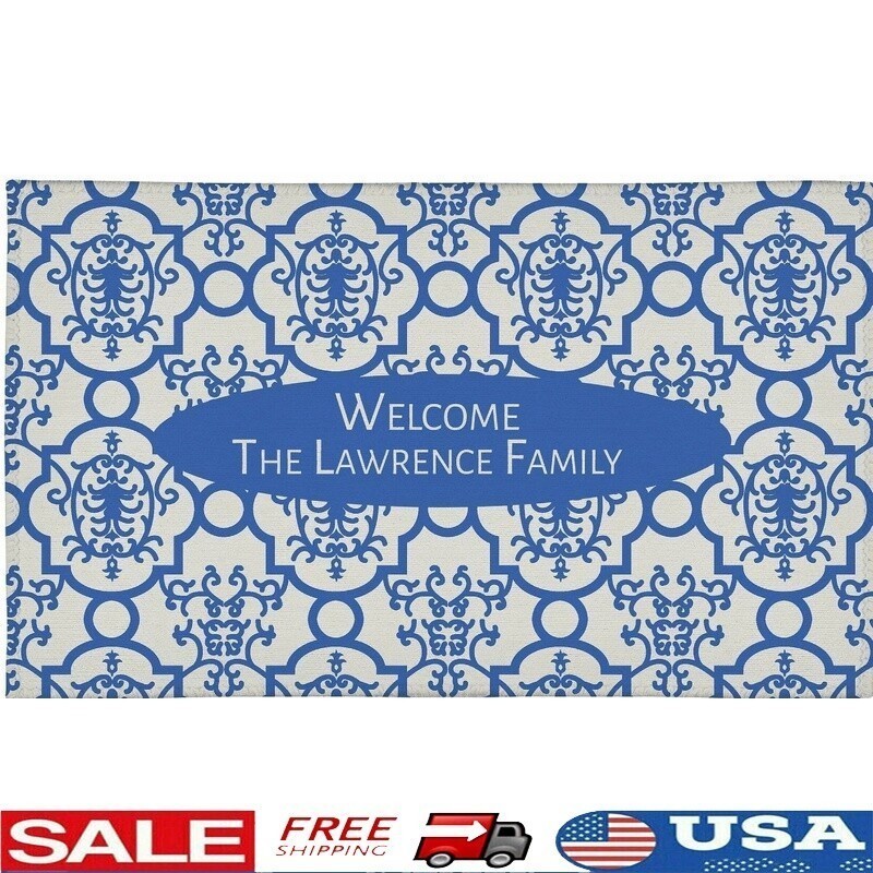 Customizable Outdoor Area Rug Polyester Easy Clean All Ages 18×30 Rectangle New