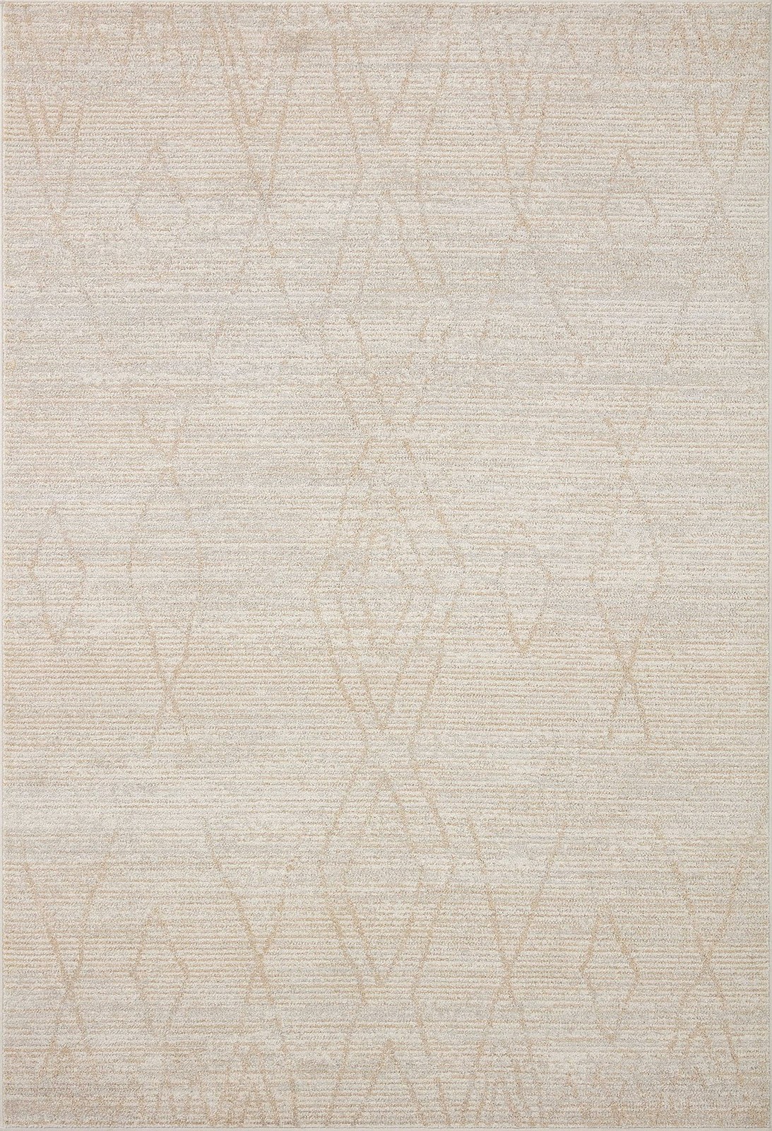 Loloi Ii Loloi Kamala Collection Kam-03 Natural/Mist 5-3 X 7-9 Area Rug