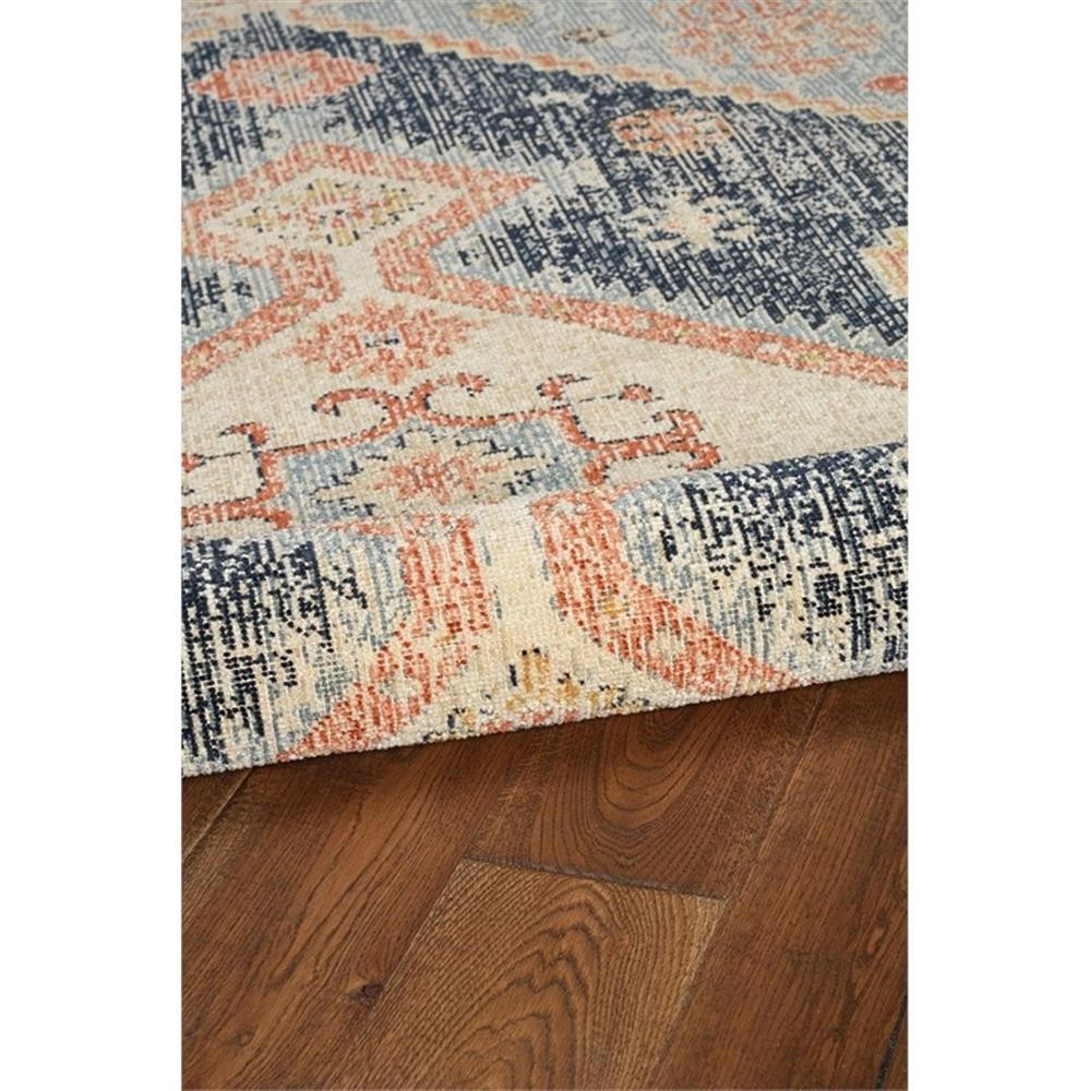 Linon Great Zero Harlon Machine Made Polyester 2’x3′ Rug in Ivory