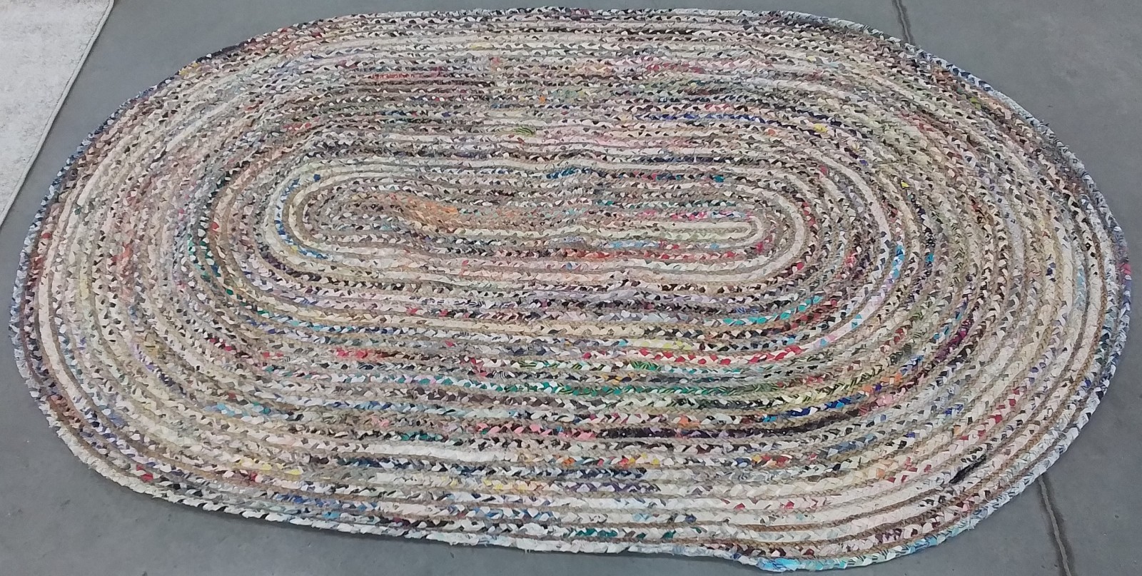BEIGE / MULTI 5′-0″ x 8′-0″ Flaw in Rug, Reduced Price 1172776984 CAP202B-5OV
