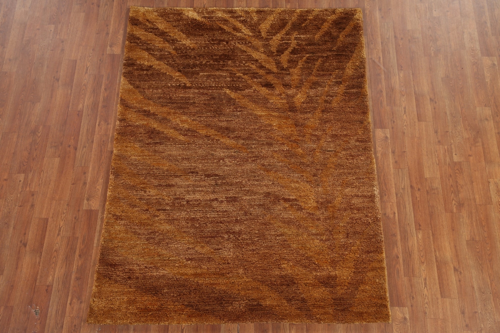 Modern Handmade Luxury Hand-Knotted Moroccan Wool Accent Rugs 5×6 ft