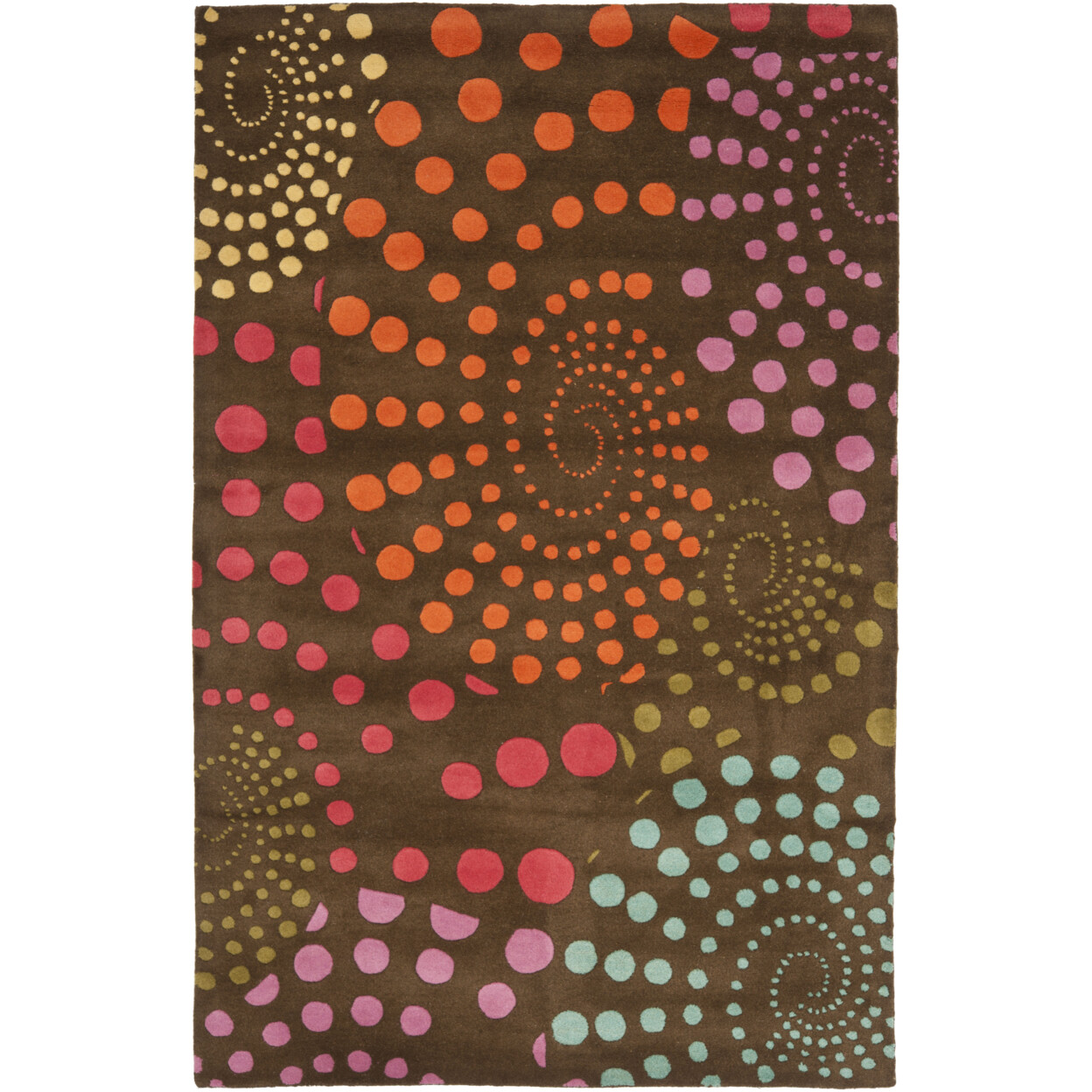 SAFAVIEH Soho SOH859A Handmade Brown / Multi Rug