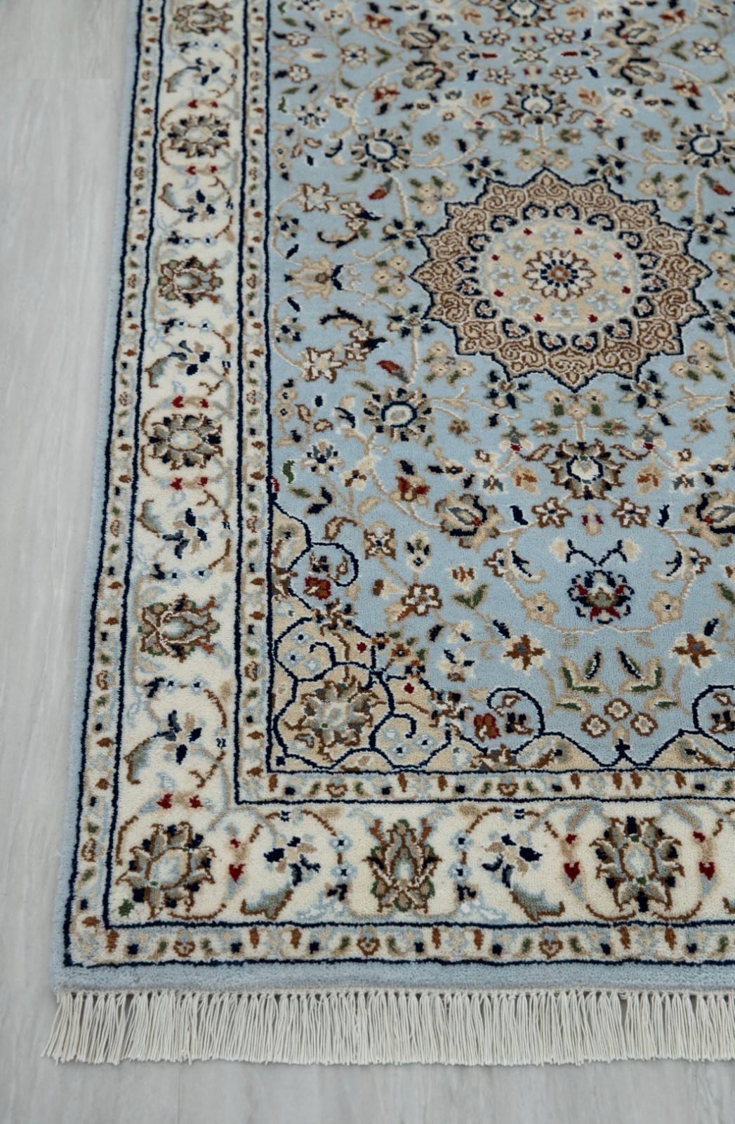 2’6×8 & 2’6×10 Persiann Nain Wool & Silk Hand Knotted Runner Rug Hallway Rug