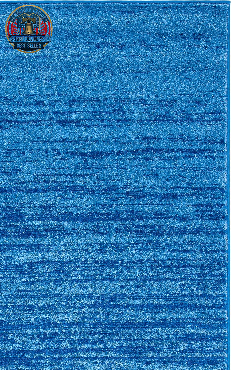 SAFAVIEH Area Rug 8X10 – Adirondack Collection – Large – Light Blue & Dark Blue,