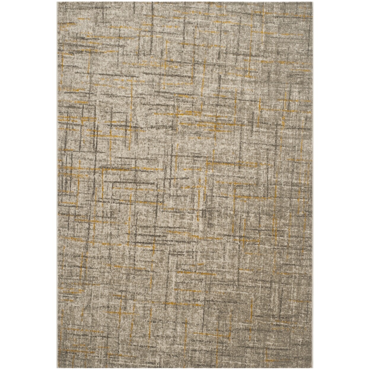 SAFAVIEH Porcello Collection PRL7680A Grey/Dark Grey Rug