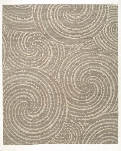 GALAXY ALABASTER 3′ x 5′ Tufenkian Handknotted rug wool & silk from Nepal