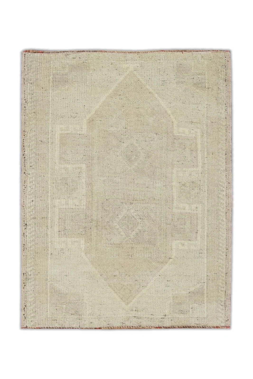 Oriental Hand Knotted Vintage Turkish Mini Rug 1’7″ x 2’6″ #8405