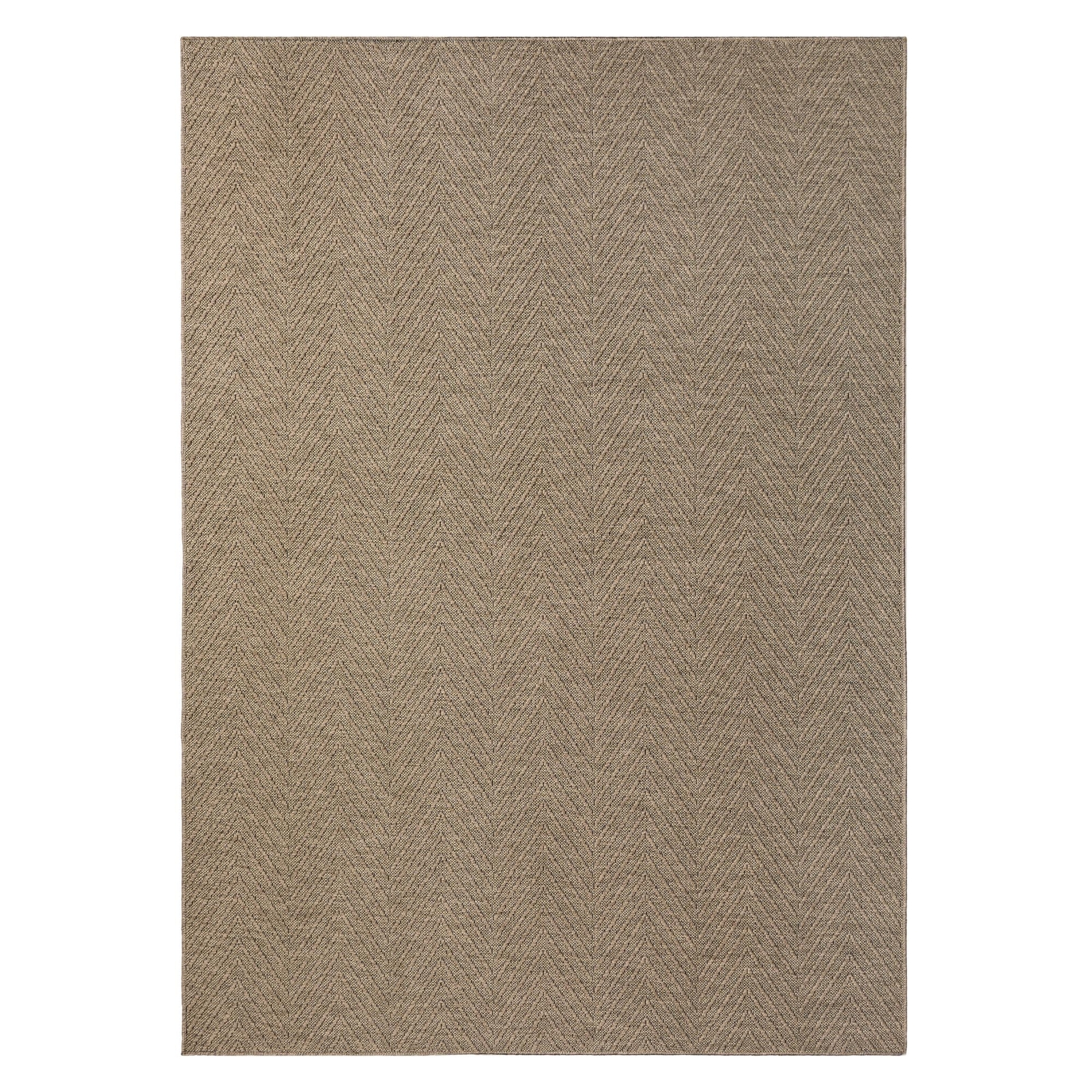 TOWN COUNTRY BASICS Pax Herringbone Textured Solid Everwash� Washable Area Rug