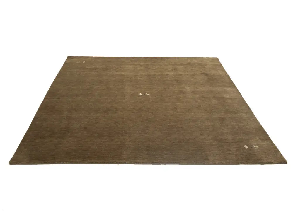 8X8 ft Gabbeh Modern Square Rug Tribal Plush Carpet Living Room & Home Decor