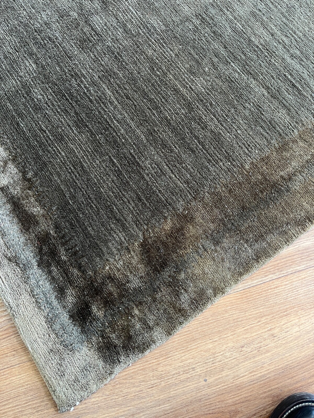 Designer Area Rug, Odegard Brick style 9′ X 6′ color 3995 – Sable