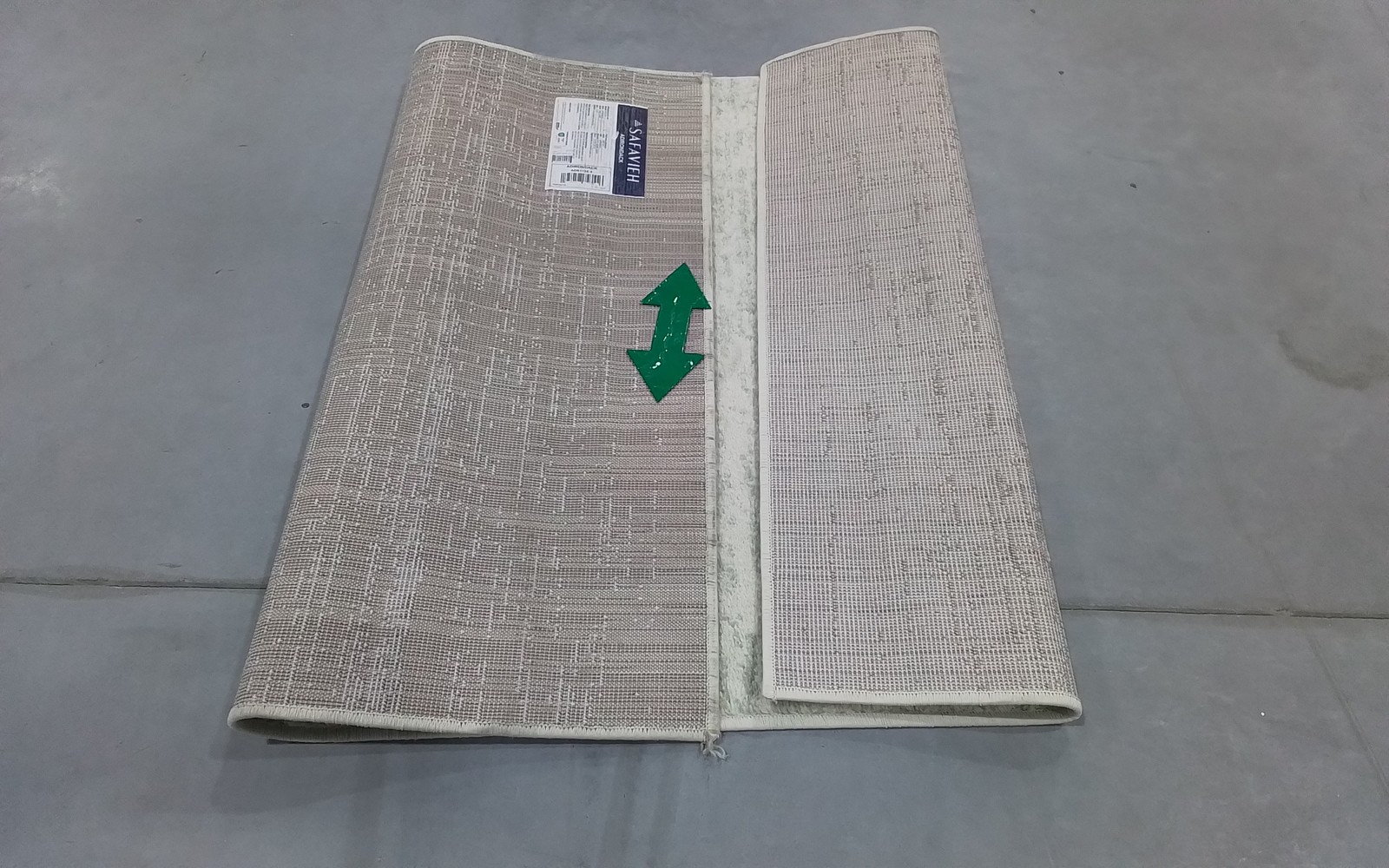 SAGE / IVORY 3′-0″ x 5′-0″ Back Stain Rug, Reduced Price 3172810789 ADR113X-3