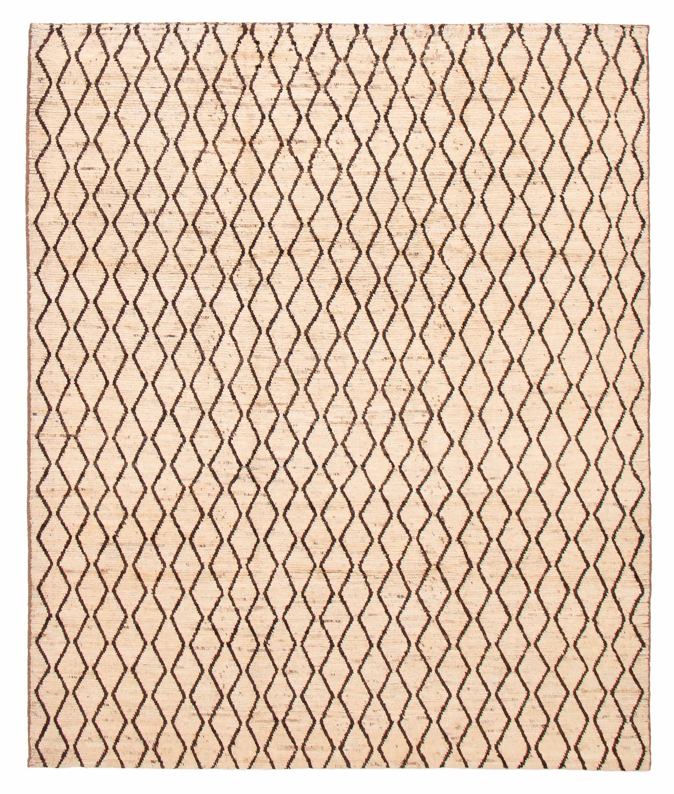 Hand Knotted Area Rug 8’3″ x 9’9″ Traditional Oriental Wool Carpet