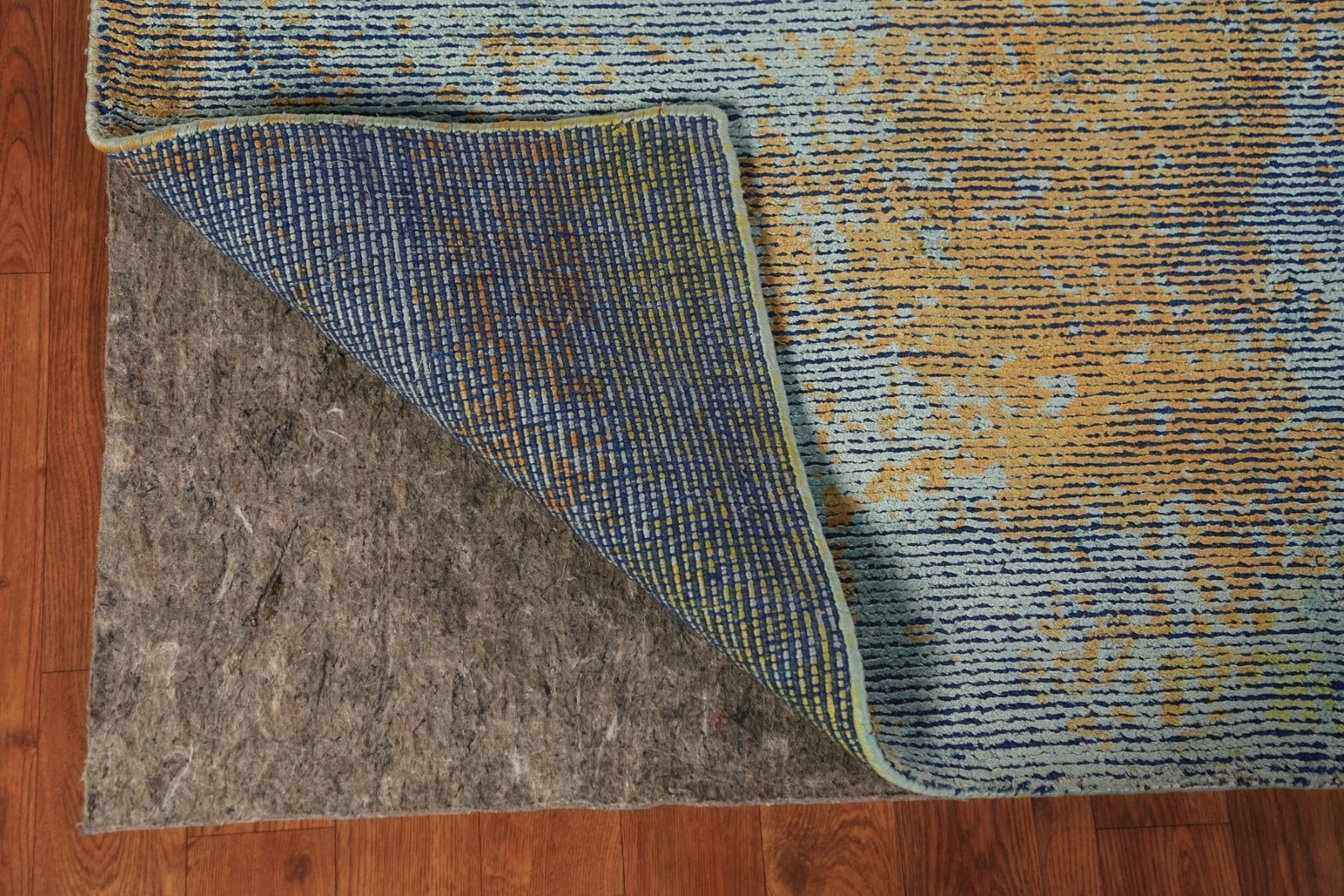 Contemporary Abstract Area Rug 5×7 Hand-knotted Wool Modern Style for Any Room