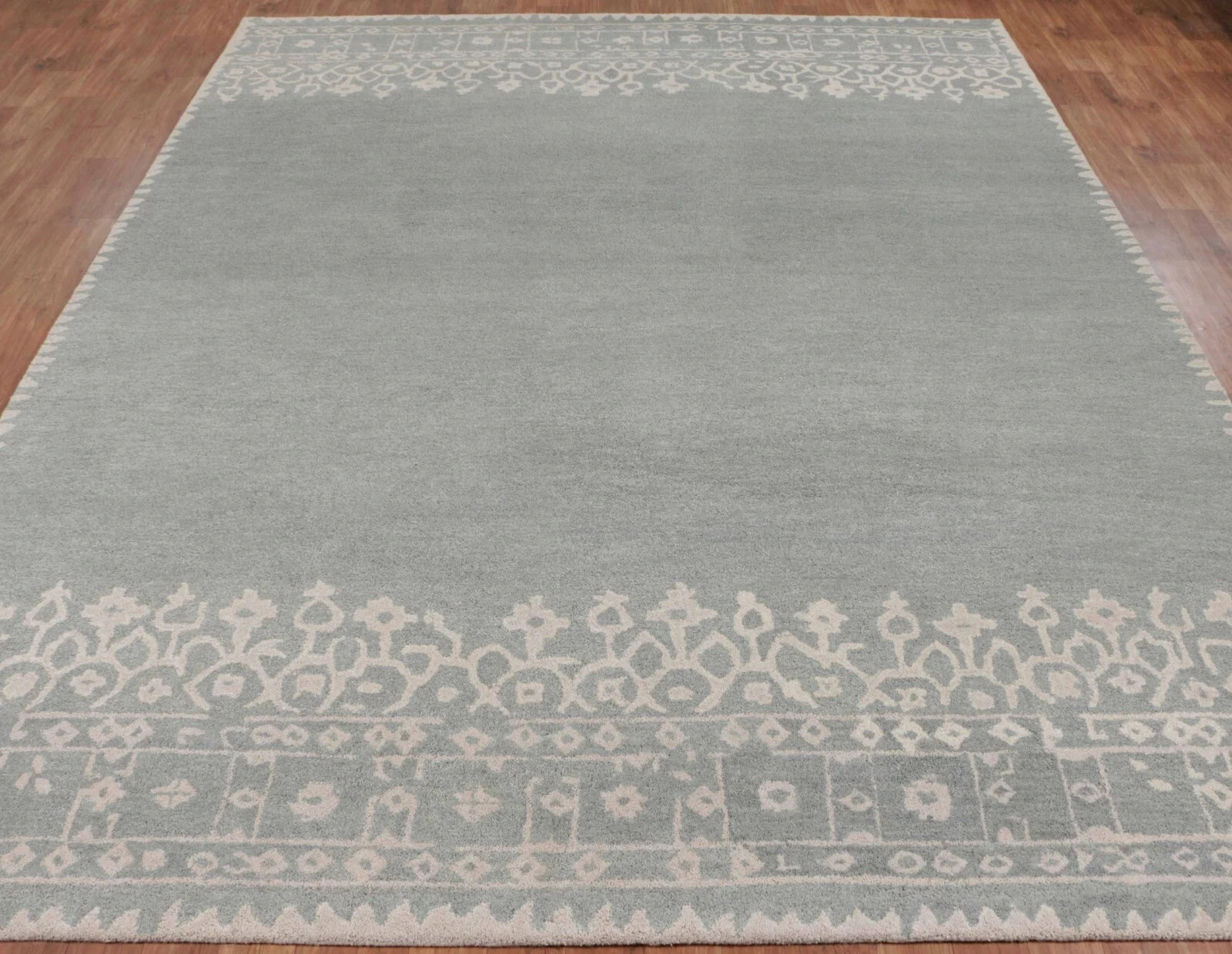 Hand Tufted Porcelain Blue Handmade 100% Wool Modern Area Rugs & carpet