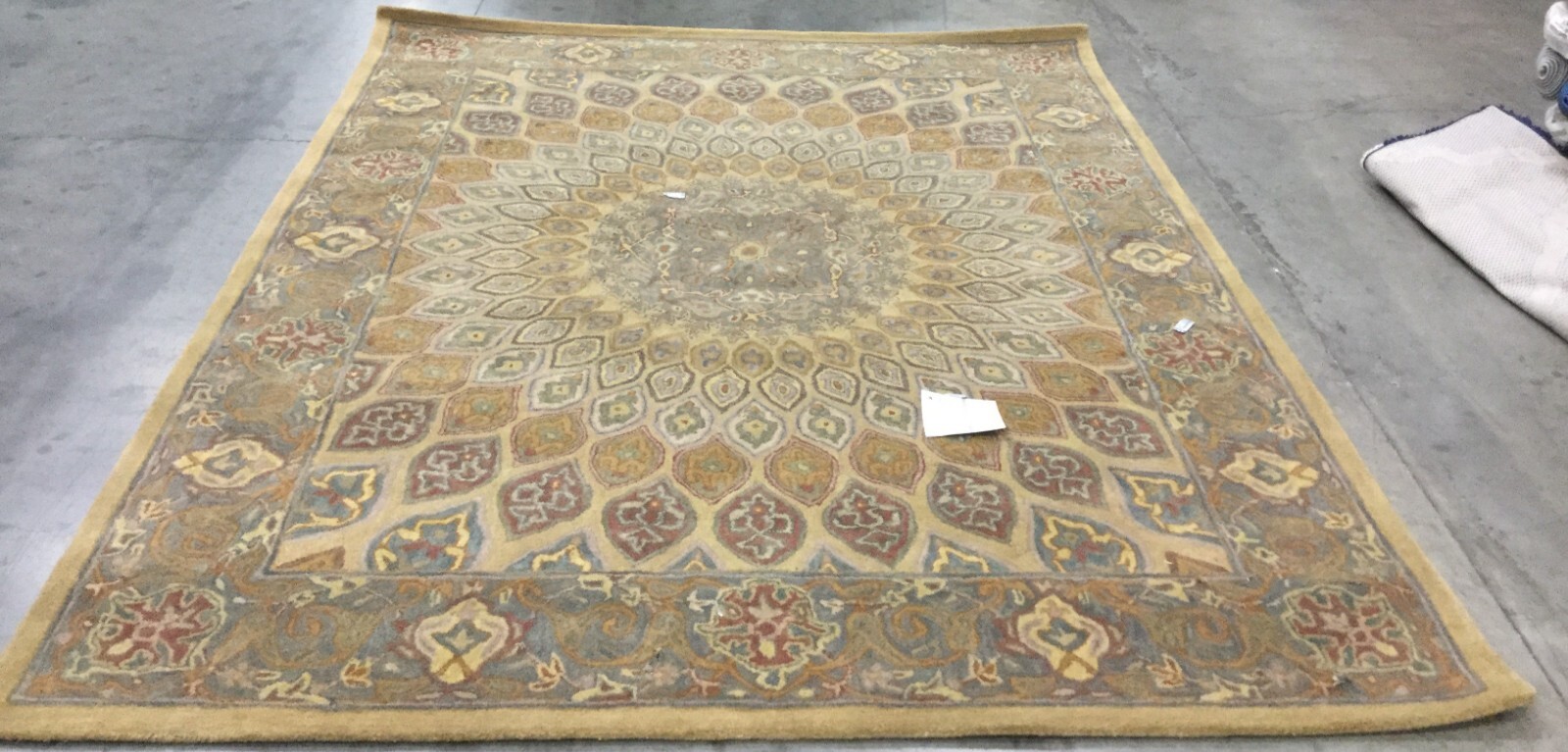 LIGHT BROWN / GREY 7′-6″ X 9′-6″ Damaged Rug, Reduced Price 1172653238 HG914A-8