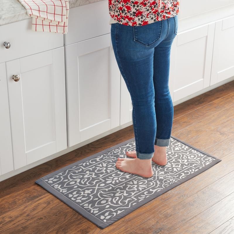 Non-Slip Indoor Kitchen Rug Polypropylene Jacquard 20″ x 34″ Machine Washable